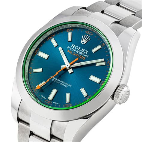 rolex milgauss 116400gv recensioni|rolex milgauss dark knight price.